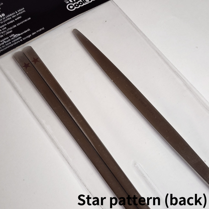 Star Pattern Spoon & Chopsticks Set