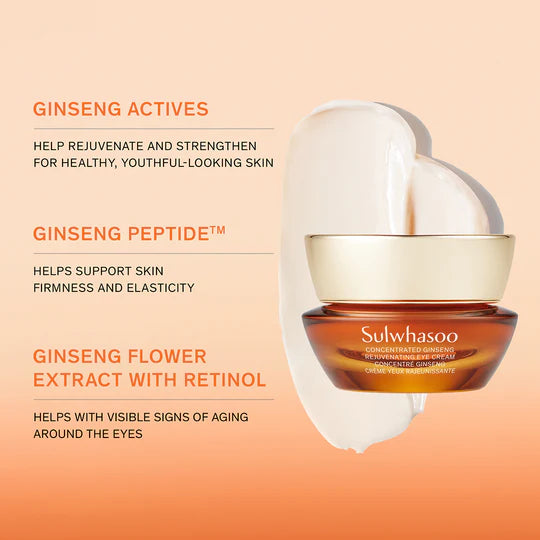 Sulwhasoo Concentrated Ginseng Rejuvenating Eye Cream (15mL)