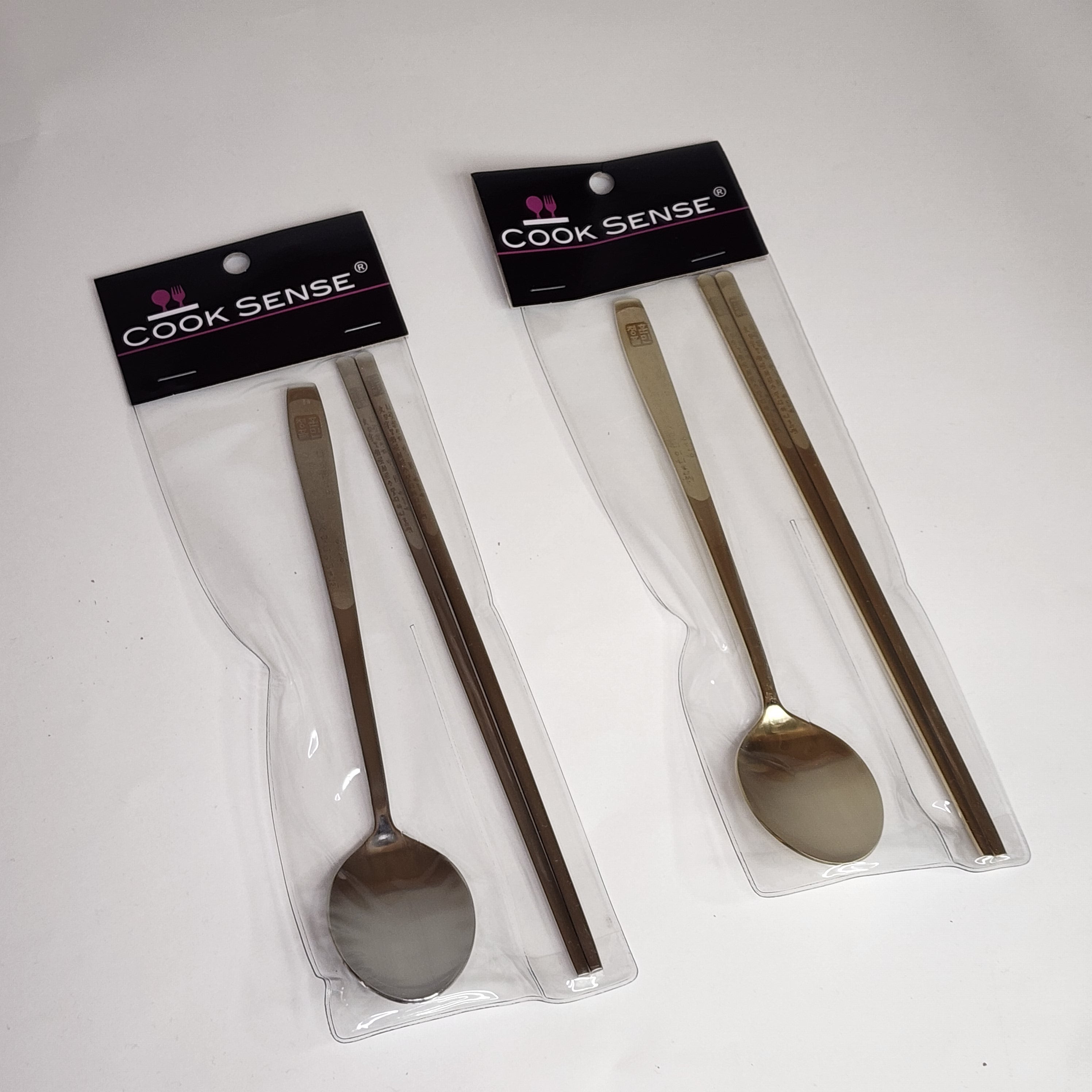 [Queen Sense] Hunminjeongeum Stainless Steel Chopsticks & Spoon (2 Size)