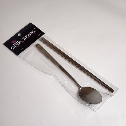 [Queen Sense] Hunminjeongeum Stainless Steel Chopsticks & Spoon (2 Size)