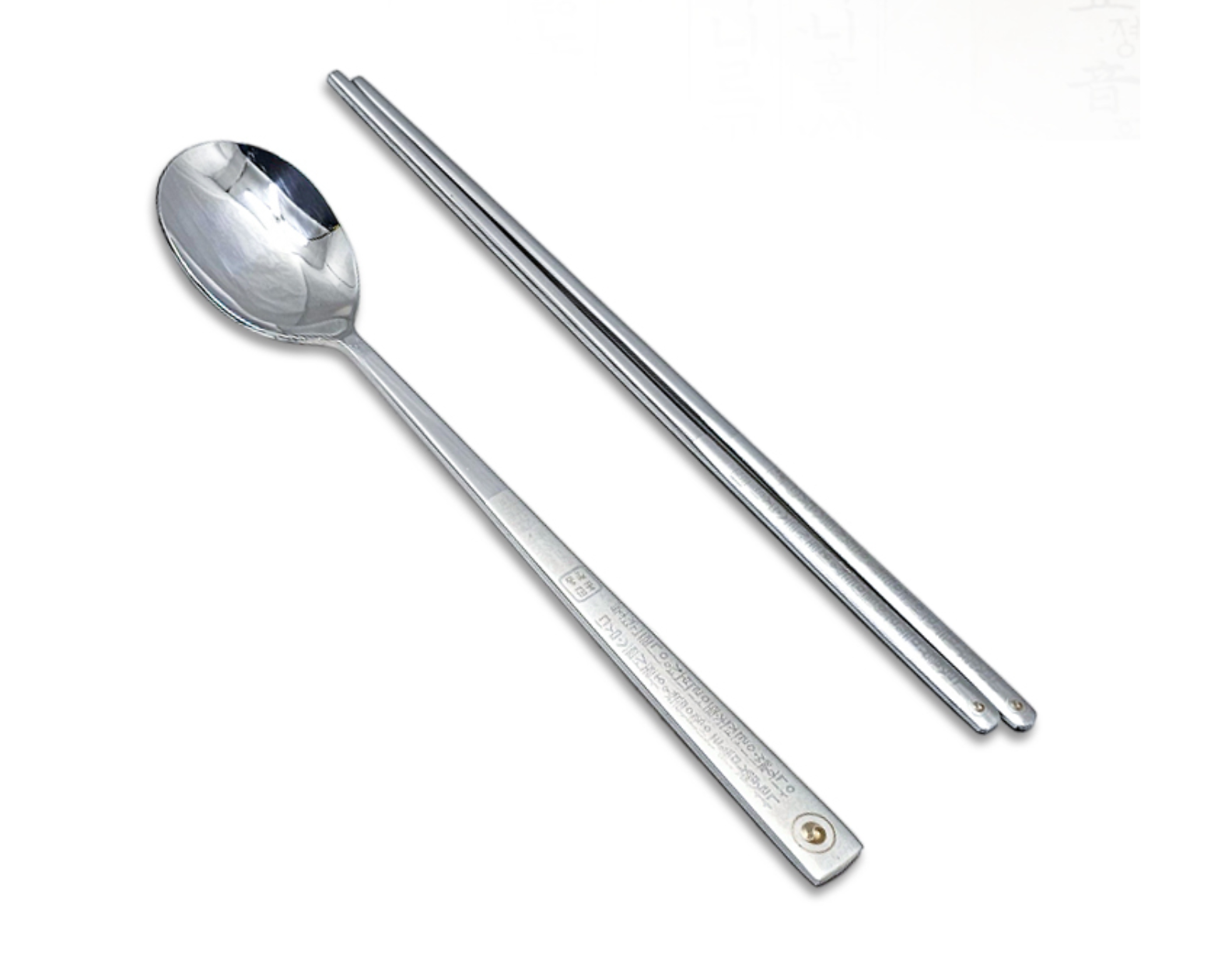 Rosen Hunminjeongeum Silver Spoon & Chopsticks Set