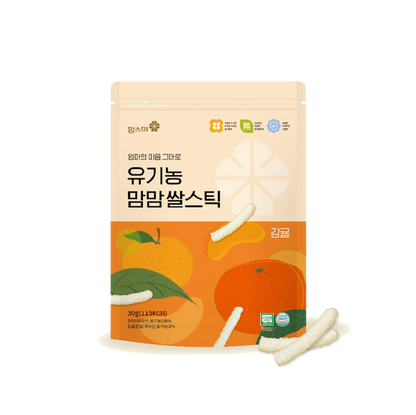 Momsmi MomMom Organic Rice Stick (Tangerine)